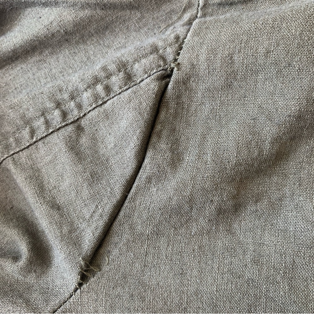 Laura Scott Petite Button-Down (Small) Forrest Gr… - image 7